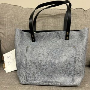 Portland Leather Goods Large Classic Tote in Fog BNNU
